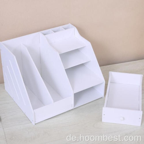 Buchhalter Desktop-Organizer Vertikaler Ordner mit Bleistift